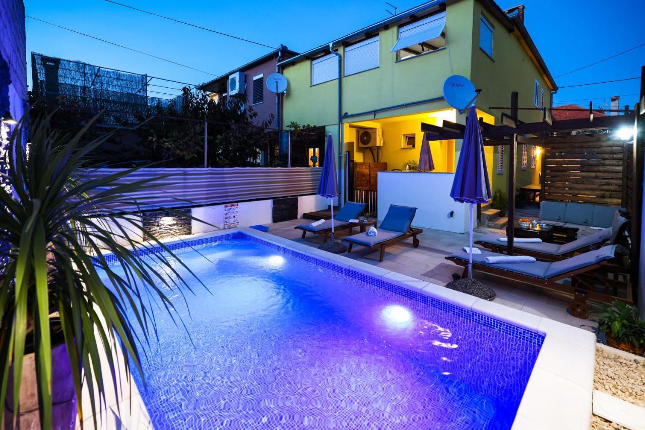 Apartment Rustica Zadar With Exclusive Use Of The Pool-Ground Floor エクステリア 写真