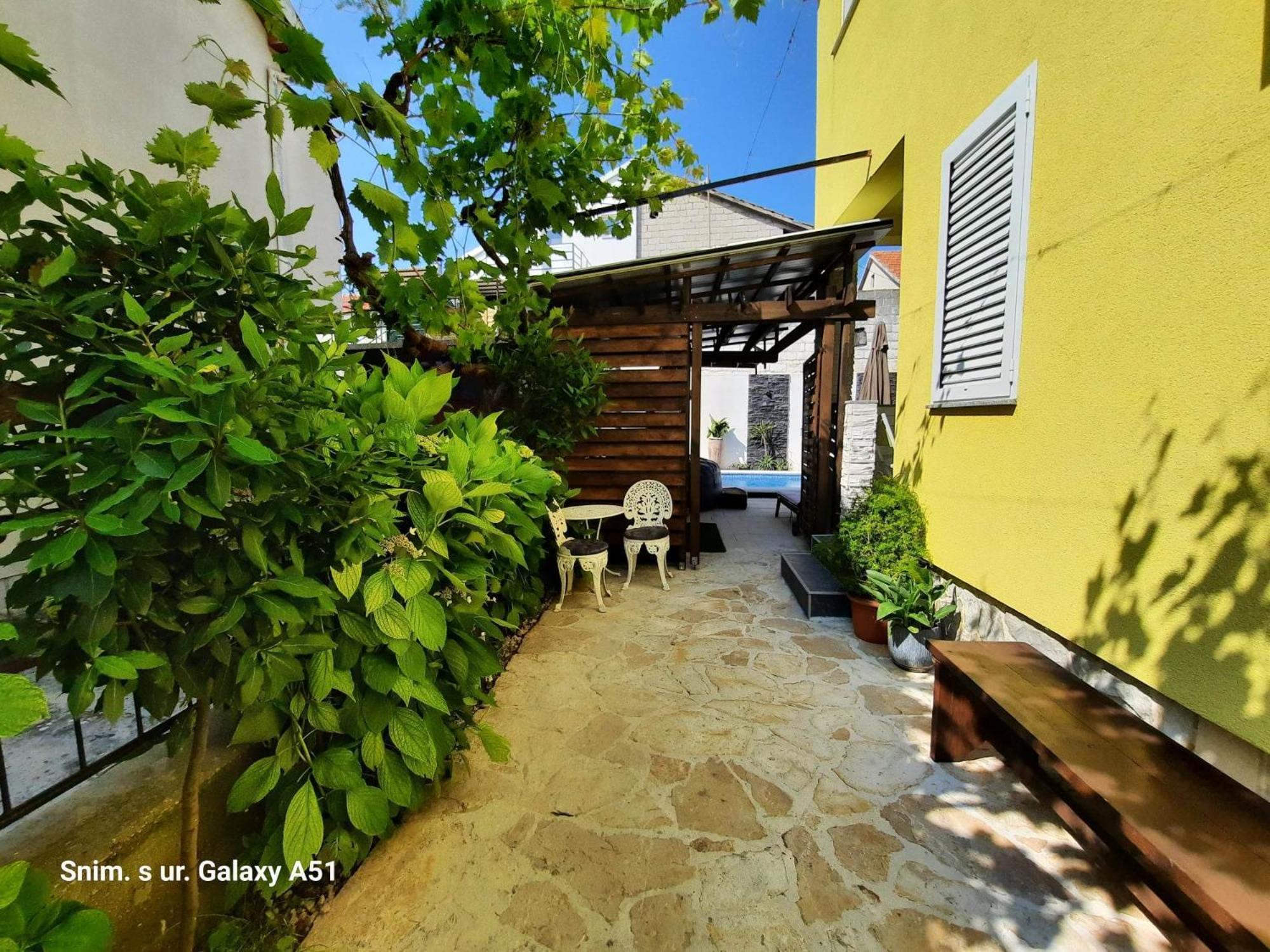 Apartment Rustica Zadar With Exclusive Use Of The Pool-Ground Floor エクステリア 写真